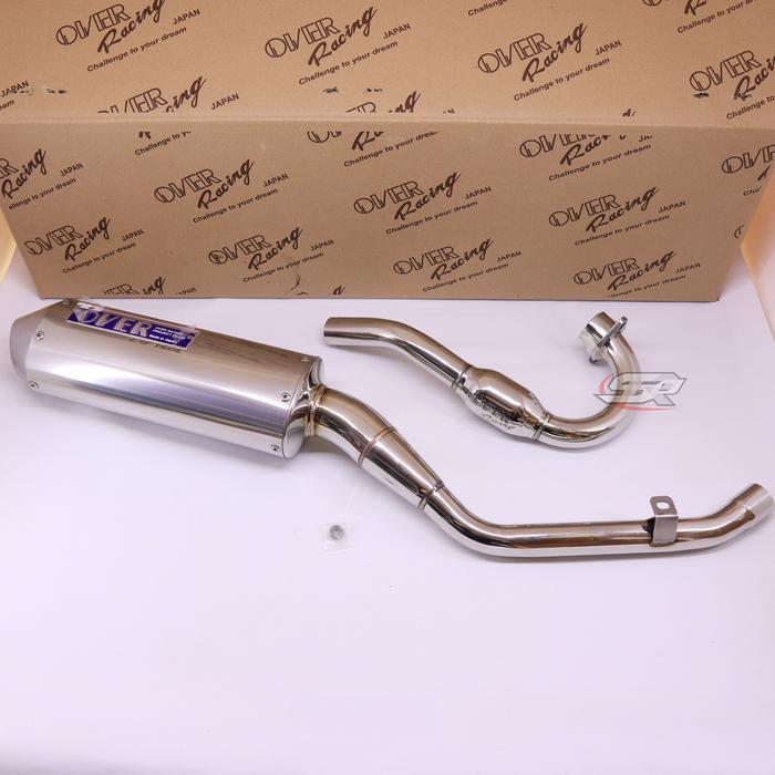 KNALPOT OVER RACING JAPAN CRF150L CRF 150 L FULLSYSTEM