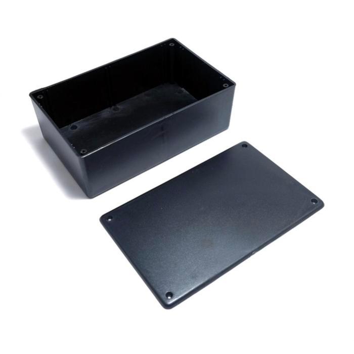 "New" Box Kotak Hitam Plastik Elektronik Serbaguna X6
