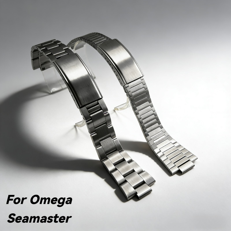 High-Quality Solid Stainless Steel Watch Strap 22mm?1mm For Omega Seamaster Stainless Steel Vintage