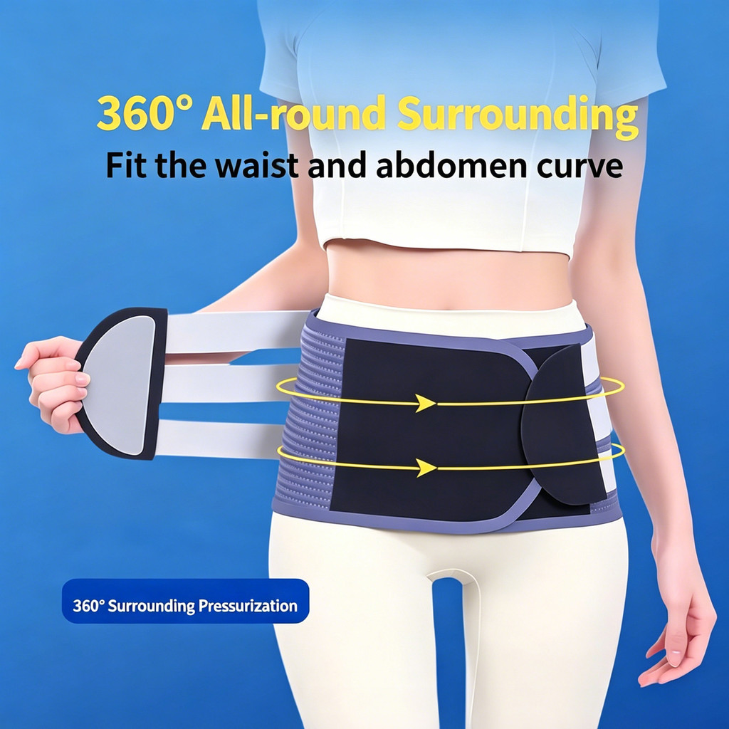 Breathable SI Joint Hip Belt Brace Sciatica Pain Relief Trochanter Brace for Relieving Lower Back