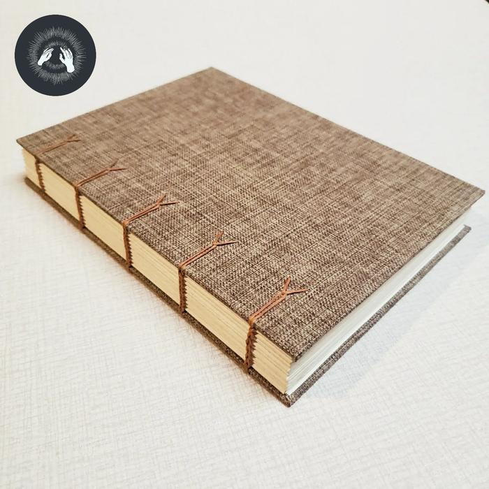 notebook buku A5 buku catatan diary agenda book buku jurnal buku tulis polos book binding buku jahit