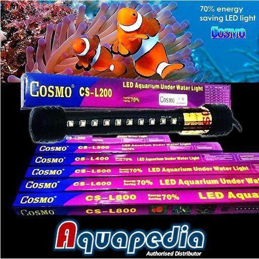 Cosmo CS-L300 Biru Lampu LED 30cm Aquarium Lighting