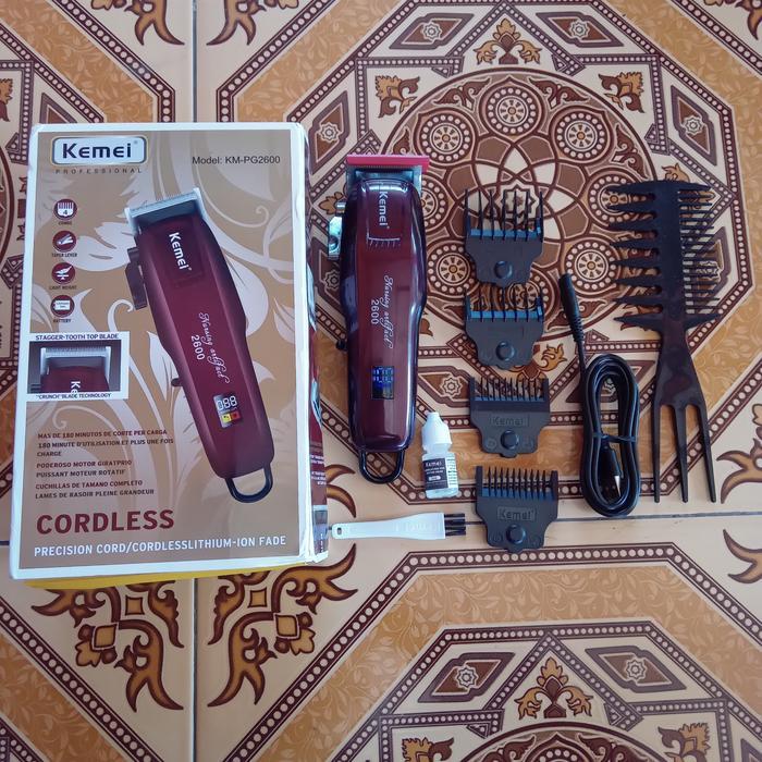 alat cukur kemei tipe pg 2600 original 100% Haircare