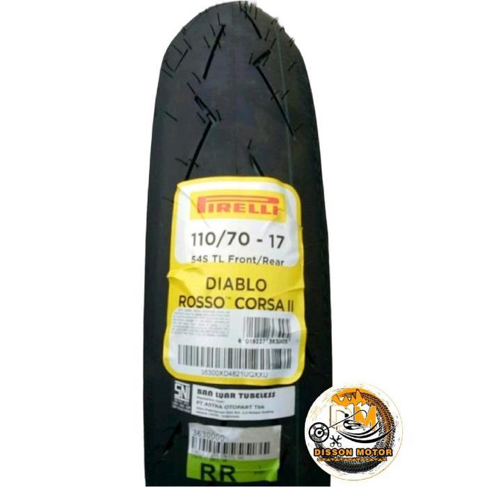 Pirelli Diamblo Rosso Corsa 2 90/80-14 / 90/80-17 / 100/80-17 / 110/70-17 Ban Pirelli Diablo Rosso 2