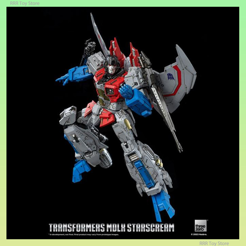 ThreeZero Transformation Starscream Action Figures 3A G1 MDLX Collection DLX Collection Model Statue