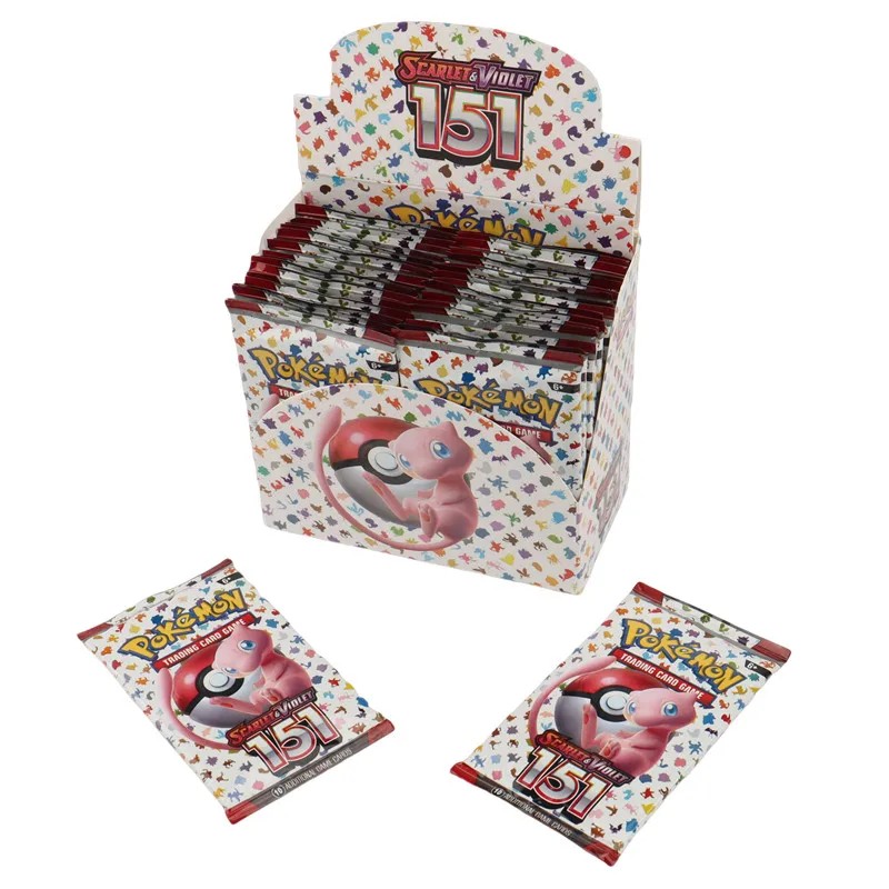 English version Pokmon TCG: Scarlet & Violet 151 classics Expansion Booster Box Pokemon trade card