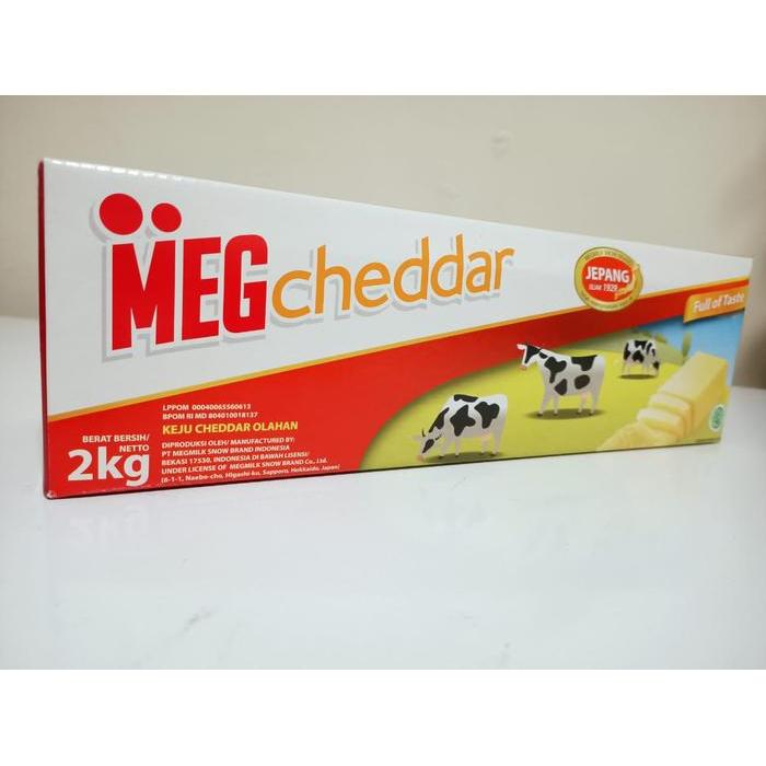 Keju MEG Cheddar Merah 2kg