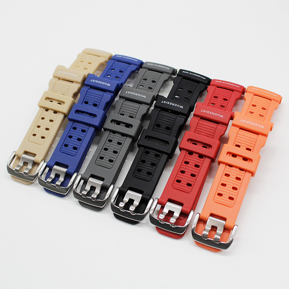 Soft Rubber watchband for GW-9000 G-9000 / 9010 Sport Watch Band Strap TPU Bracelet Watch