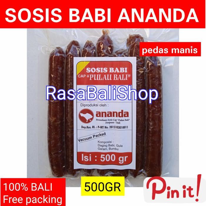 Sosis Babi Ananda, Sosis Cap Pulau Bali, Sosis Manis, Lapchiong Babi Pasti Murah