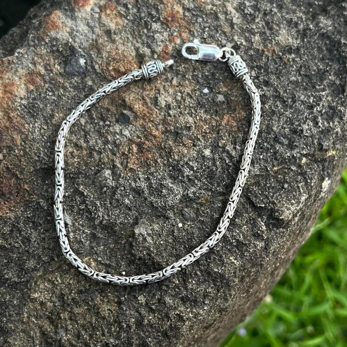 Sale Gelang Rantai Pria Perak 925 Silver 925 Model Unisex