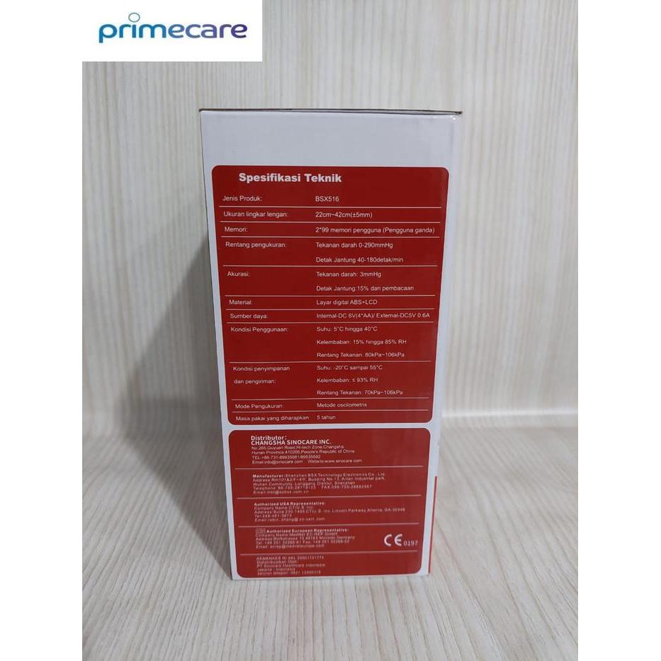 Tensimeter Digital Sinocare Bsx-516 / Tensi Digital Sinocare #Gratisongkir