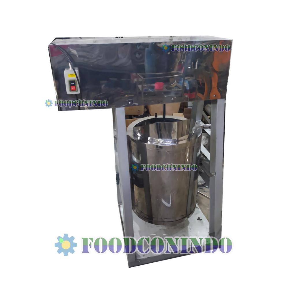 Mesin Pengaduk / Pemasak Dodol dan Adonan Pasta Kental vol 50 liter - tidak otomatis, SS304 listrik