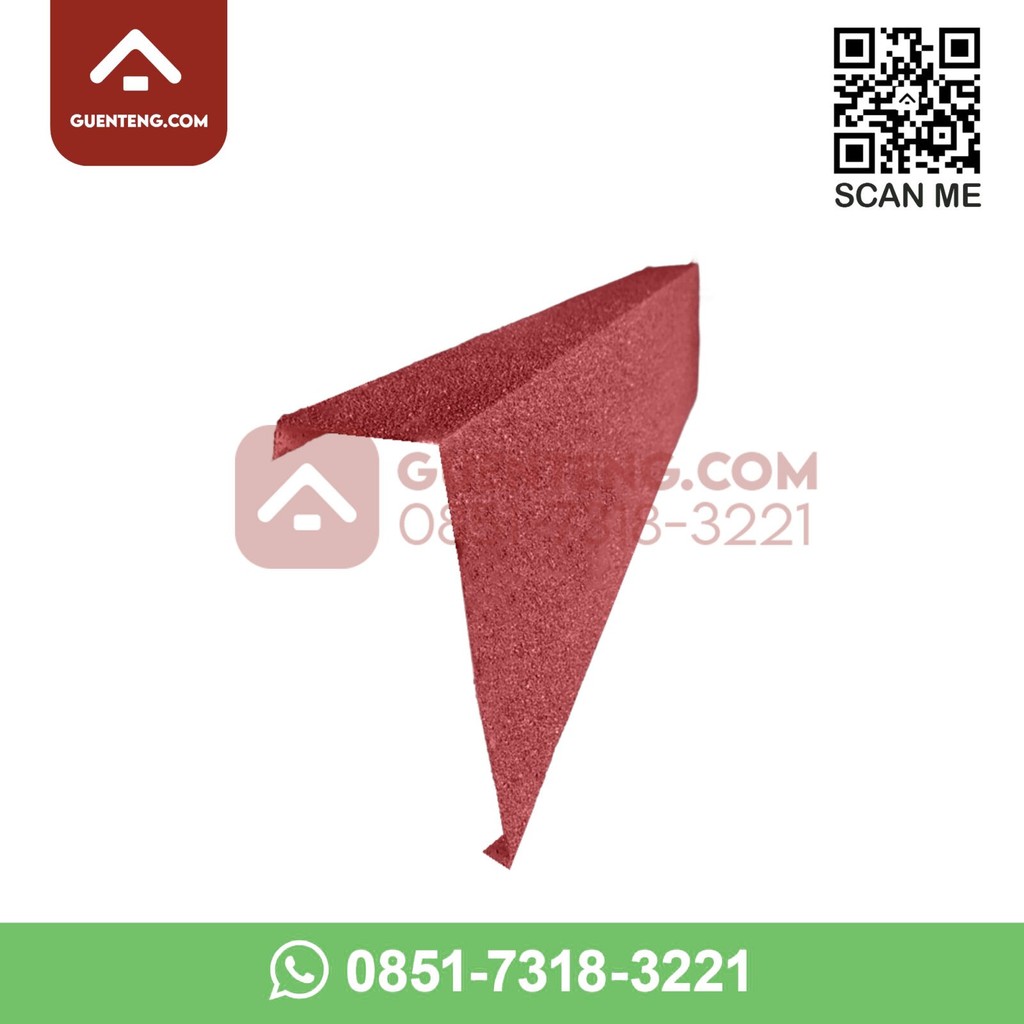 Nok Samping Spandek Pasir Warna Merah