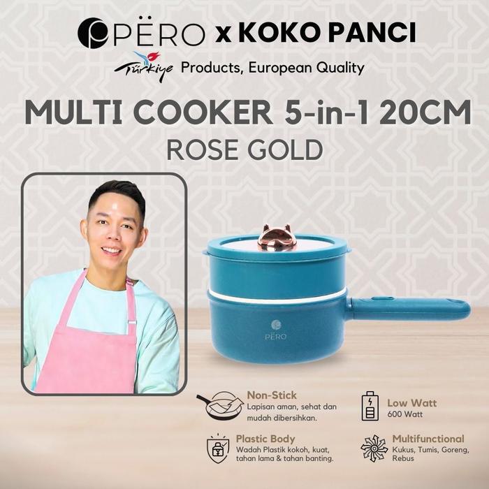 "New" [Exclusive Koko Panci] Pero Multicooker / Elektrik Multicooker Pot LOW WATT / PANCI LISTIK