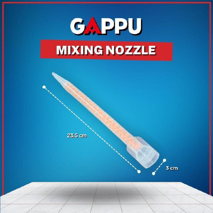 Mixing Nozzle Gappu Premium Epoxy Tile Grout Waterproof Resin / Alat Ulir GAPPU