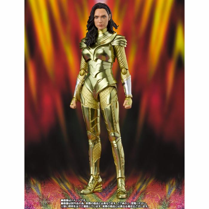 HOT SALE PREMIUM BANDAI LIMITED SHF WW84 WONDER WOMAN GOLDEN GOLD ARMOR TERMURAH