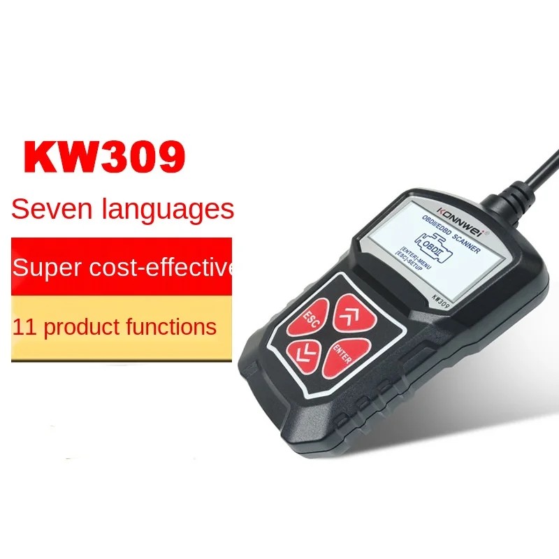 Kw309 V309 V310 Ms309 Code Reader Obd2 Scanner