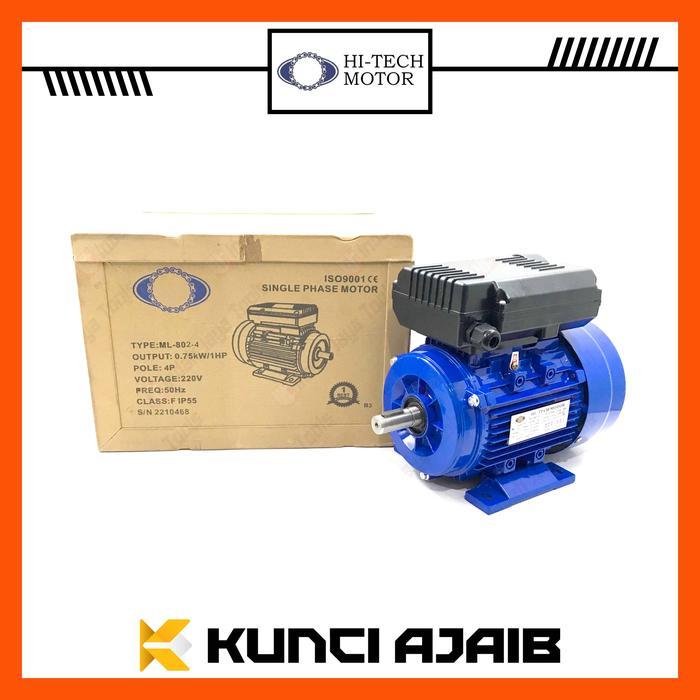 HITECH Dinamo Elektro Motor 1 HP 1 Phase 1450 RPM Electro