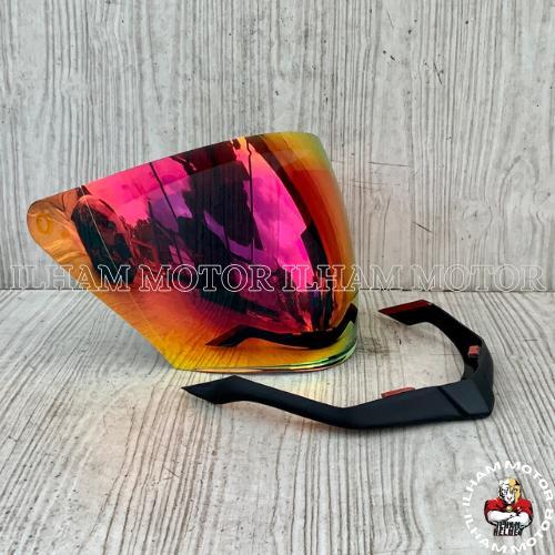 RSV VISOR HELM RSV SV300 IRIDIUM SV-300 KACA HELM RSV SV 300 PAKET VISOR & SPOILER RSV SV300