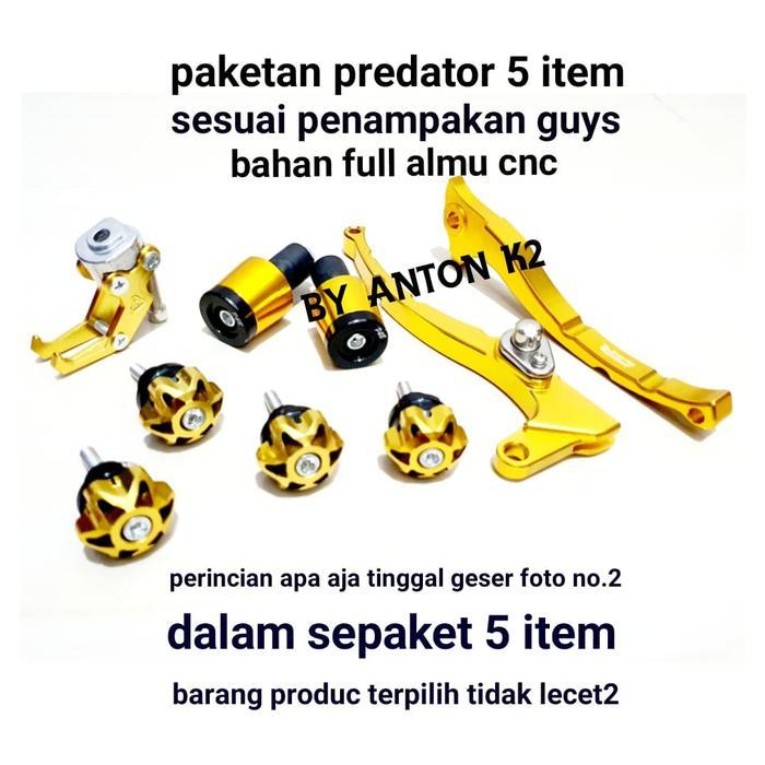HANDLE REM BRAKE VARIASI MOTOR PAKET 5 ITEM MIO J-MIO M3-MIO MZ-MIO GT