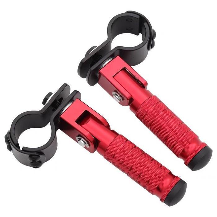 Ready Folding Pedal Footstep Footrest Footpeg Motor Listrik Skuter Fiido