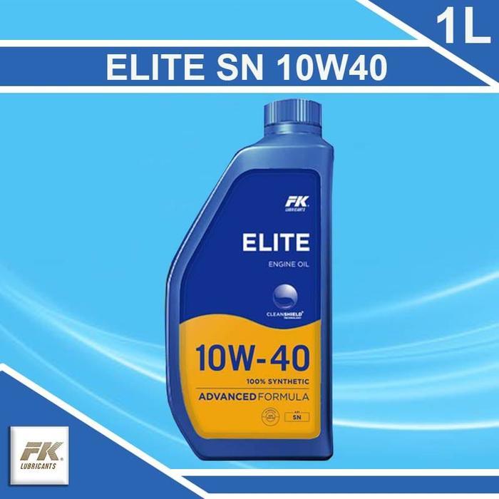 oli, oli fk massimo, oli fk, mobil, motor, bensin, elite sn, 10w40, 1 liter
