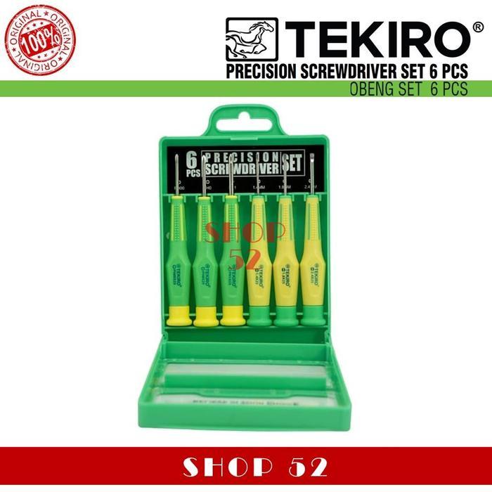 tekiro Obeng Presisi Set 6 Pcs