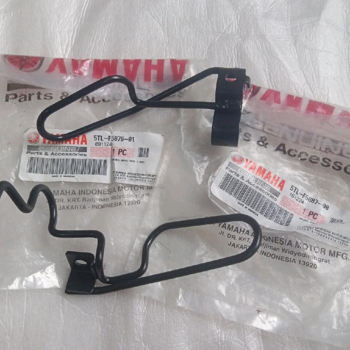 Breket Selang Rem Depan Mio Sporty Original Yamaha #Gratisongkir