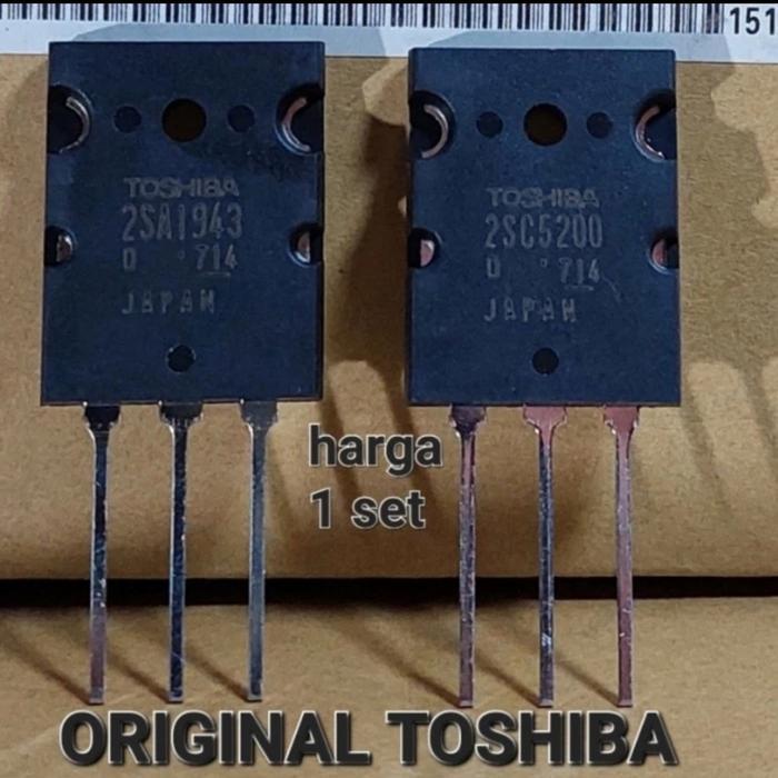 c5200 a1943 2sc c 5200 2sa a 1943 2sc5200 2sa1943 toshiba original 1