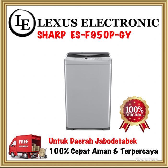 SHARP MESIN CUCI 1 TABUNG ES-F950P-GY ES-F950P F950P