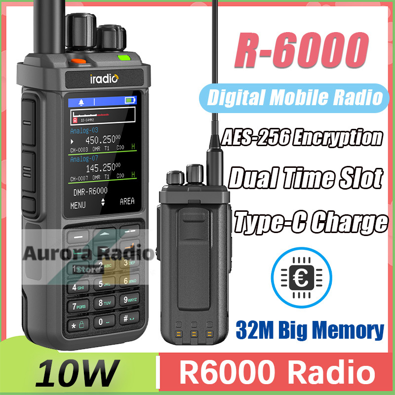 iradio R6000 DMR Walkie Talkie