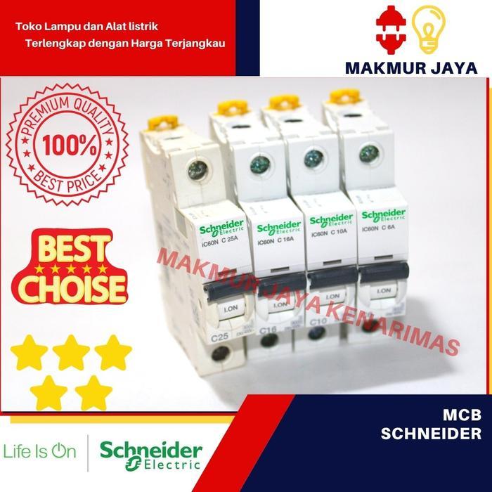 Mcb C10/Mcb 10A/Mcb Schneider Murah/Schneider Mcb 10A/Mcb Murah #Gratisongkir