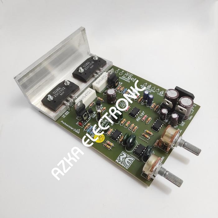 Kit Power Amplifier Subwoofer Aktif 2.1 Channel Terjamin
