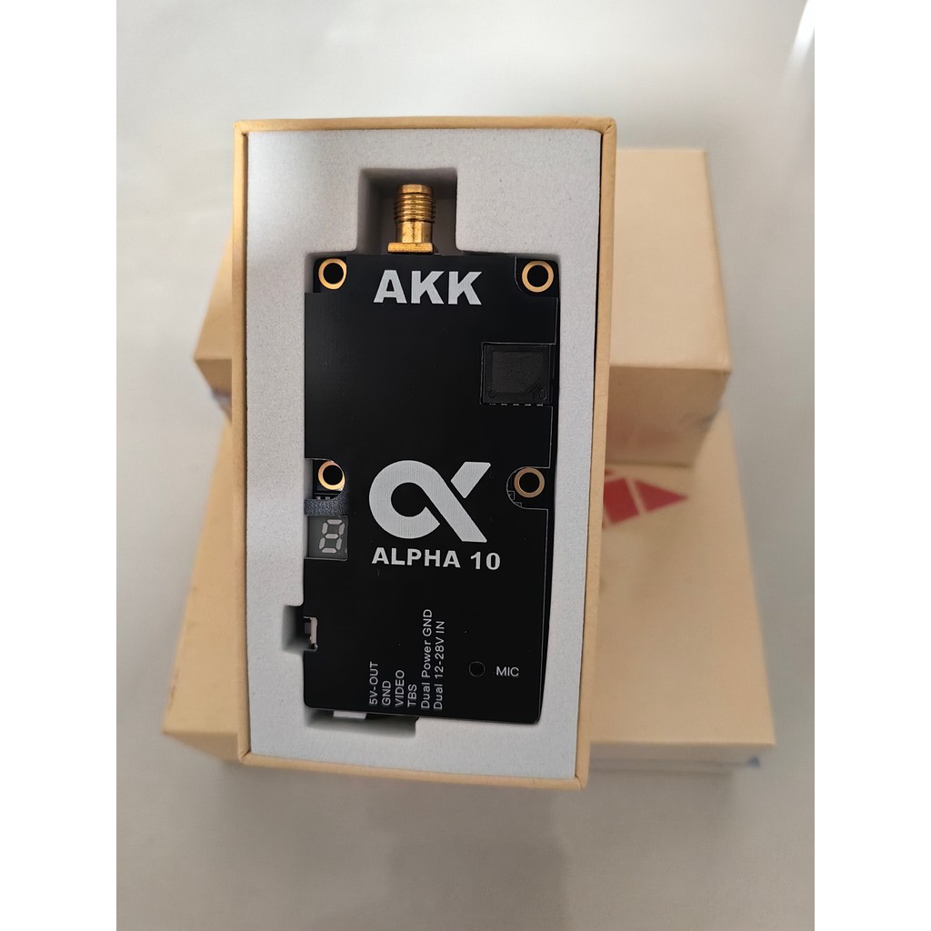 vtx akk10w Alpha 10W FPV Wireless Video Transmitter Ultra Long Range Image Transmission for Drone