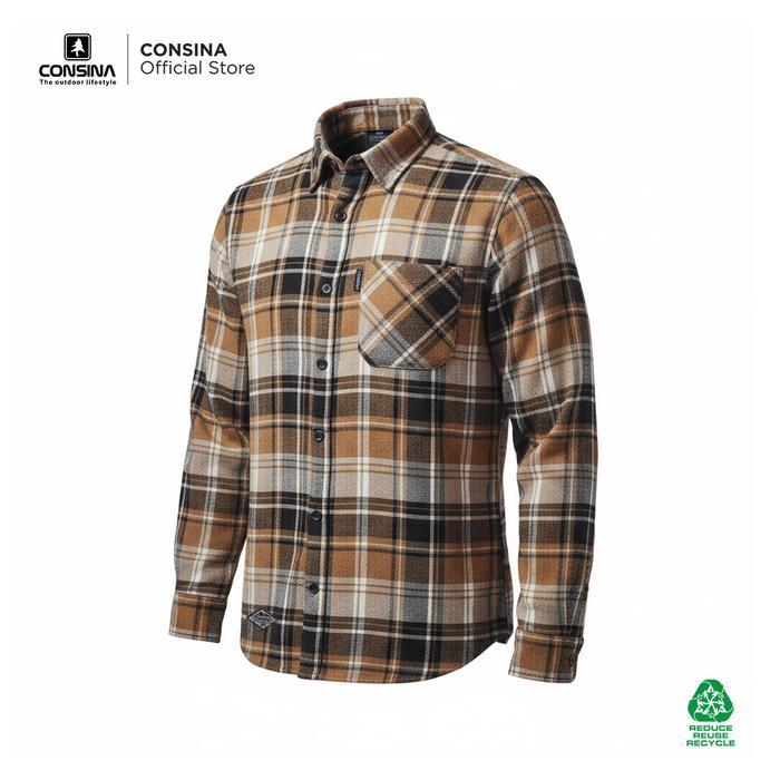 Eiger Summitadventure - Kemeja Flannel Premium Cotton Outdoor Gunung Hiking