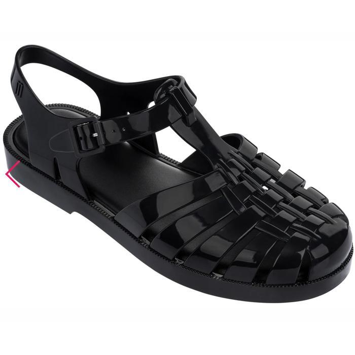 Sepatu Sandal Wanita Melissa Possession Ad Black Glossy