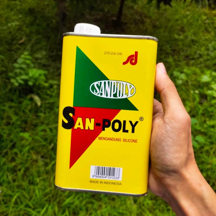 "New" Cairan Pengkilap Logam SANPOLY - Pengkilap Mobil Motor Sanpoly 250gram