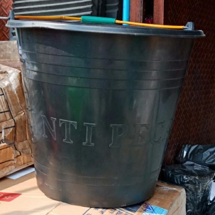 Ember Cor Karet Hitam Anti Pecah/Ember Timba Cor Kuat Anti Pecah