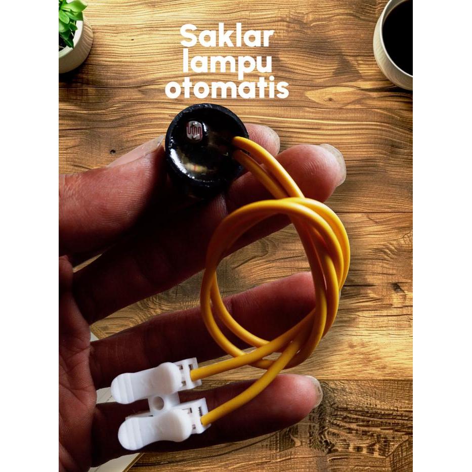 Sensor Photocell Fotocell 220V Saklar Otomatis Siang Malam sensor lampu LDR sensor cahaya *