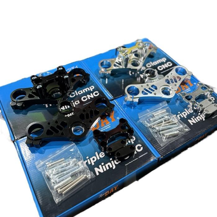 Segitiga Atas Stang Plus Breket Sportsday Pnp Honda Dan Pnp Ninja R Ninja Rr Ninja Ss Motorcycle