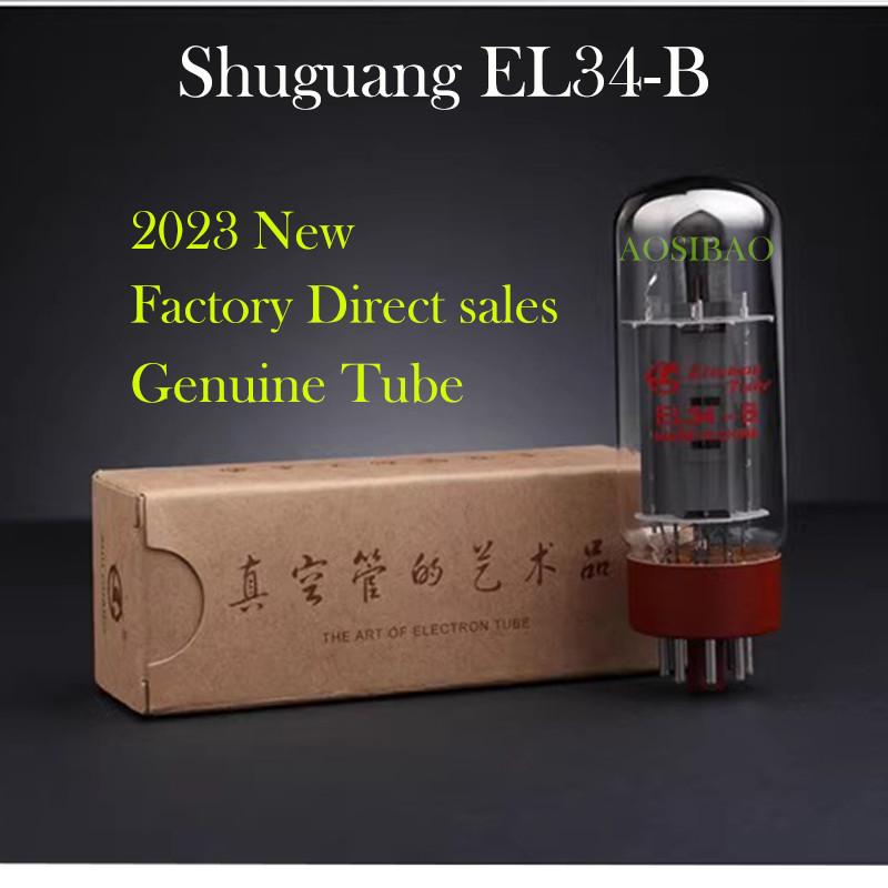 sale Shuguang EL34-B EL34B EL34 Vacuum Tube Audio Valve  Replace 6CA7 KT77 EL34 Tube Amplifier Kit D