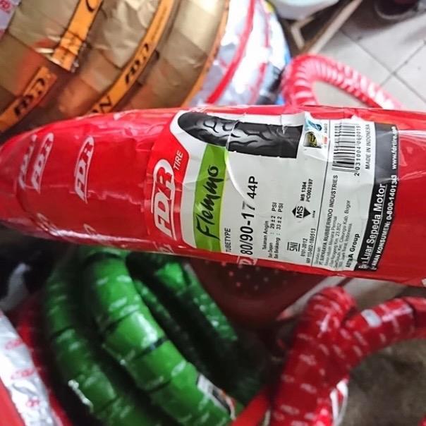 Ban Luar FDR Flemmo 80/90 ring 17 ban belakang motor bebek supra revo satria vega grand jupiter