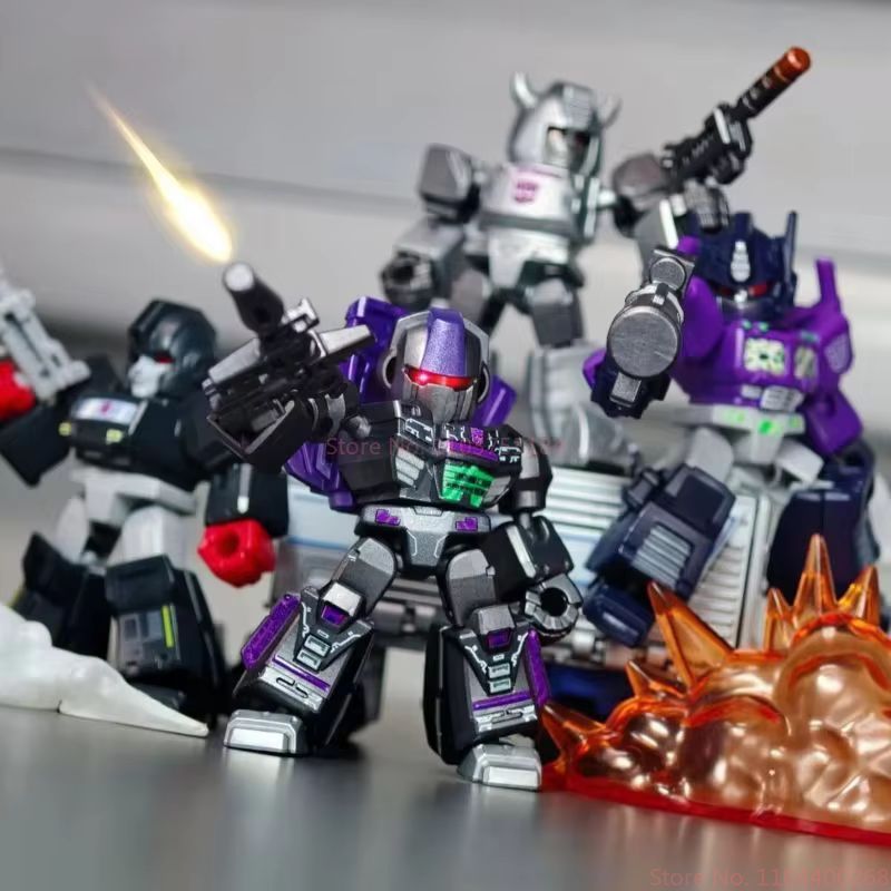 New Arrival Blokees Transformers Defender Version 5 Galvatron Jetfire Optimus Prime Reflector