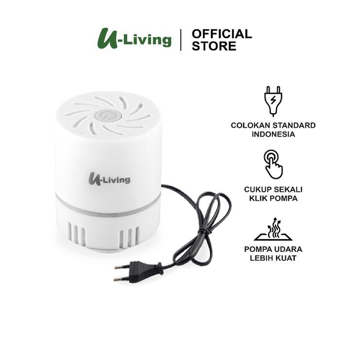 Krisbow - Pompa Electric 30Mm Vacuum Pompa Plastik Vakum Elektrik Kabel Standard Indonesia