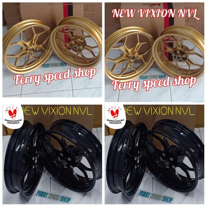velg racing v rossi vixion new velg racing rossi vixion new triple dis