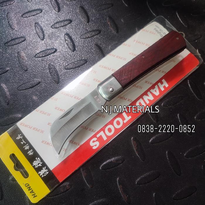 PISAU LIPAT OKULASI PISAU STEK CANGKOK OPT PISAU KEBUN SUPER TAJAM