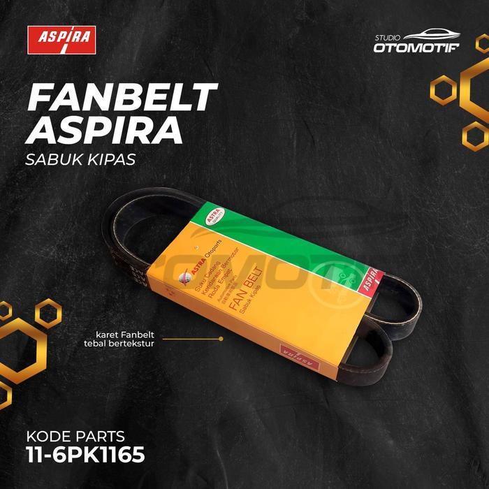 Fanbelt Calya Sigra 1200Cc Bensin Aspira 6Pk1165 Vbelt