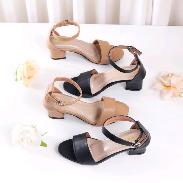 MORENO DRANATHA HEELS WANITA 5 CM SANDAL SENDAL ORIGINAL QUALITY