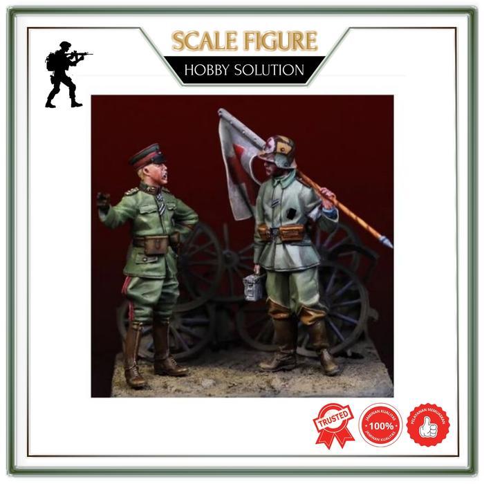 1/35 Resin Figure WW2 Series Set 2pc OJK24-7