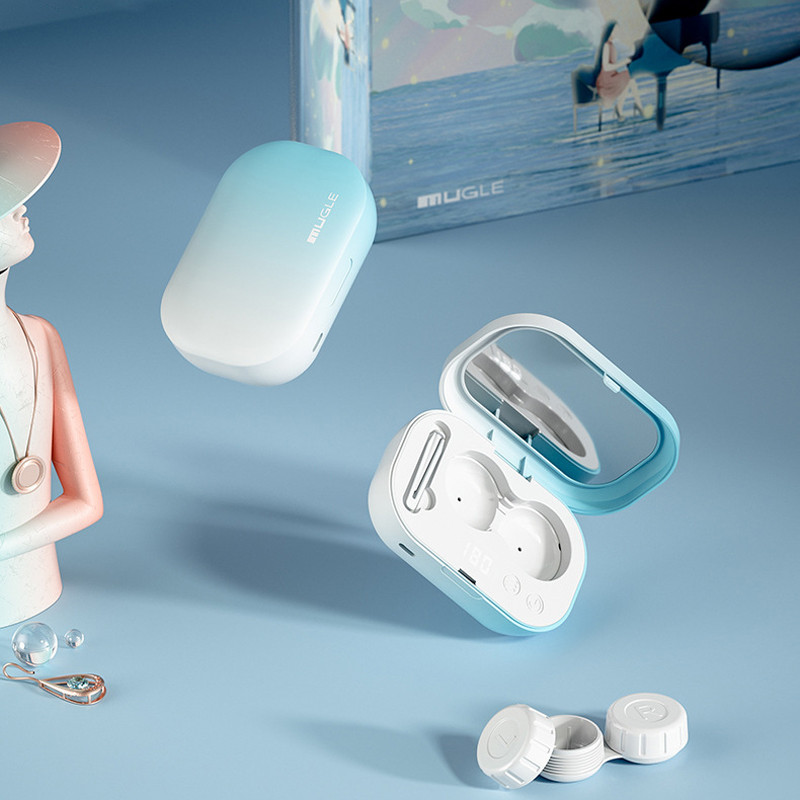 Ultrasonic Cleaner Intelligent Contact Lens Cleaning Machine Cleaning Case Colored Contact lenses